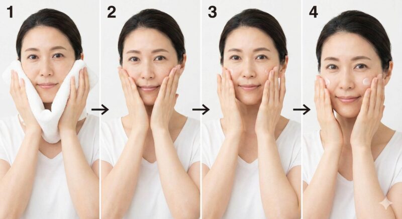 正しいケアの順番